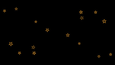 gold-star-Glittering-loop-Animation-video-with-alpha-channel.